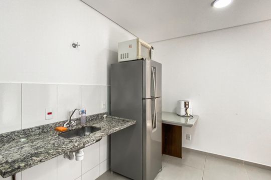 Cozinha de apartamento para alugar com 1 quarto, 35m² em Cidade Patriarca, São Paulo
