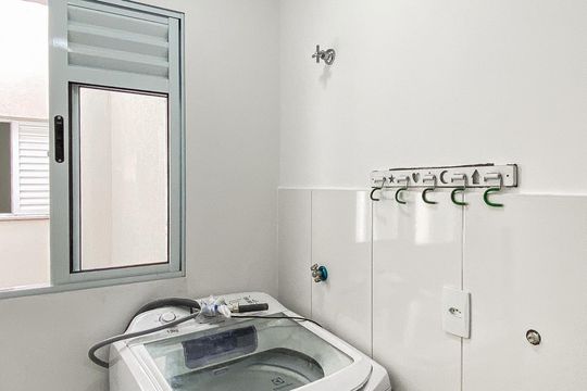 Área de Serviço de apartamento para alugar com 1 quarto, 35m² em Cidade Patriarca, São Paulo