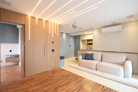Sala de apartamento à venda com 1 quarto, 69m² em Lapa, São Paulo