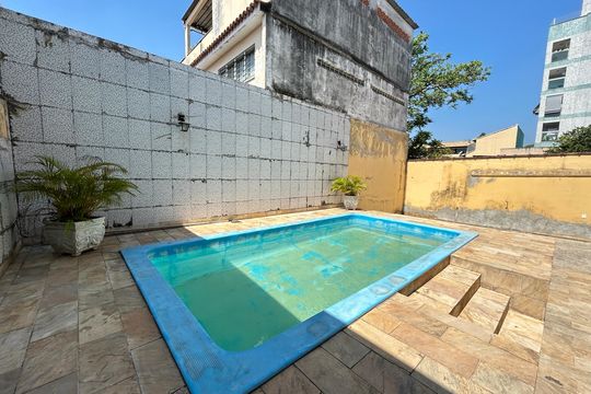 Área comum - Piscina de casa à venda com 3 quartos, 167m² em Vila Valqueire, Rio de Janeiro