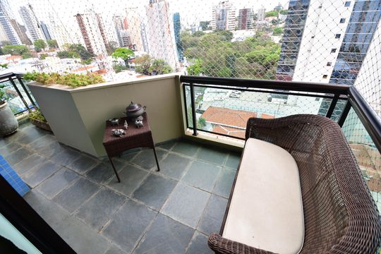 Sala - Sacada de apartamento à venda com 1 quarto, 70m² em Conceicao, Campinas