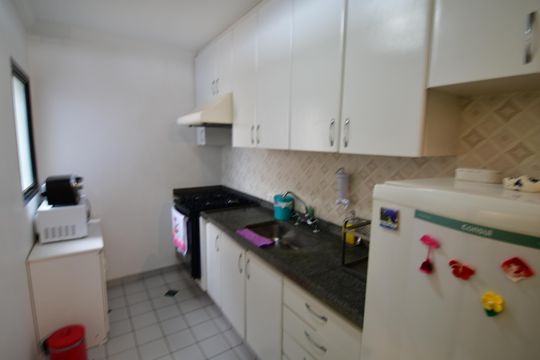 Cozinha de apartamento à venda com 1 quarto, 70m² em Conceicao, Campinas