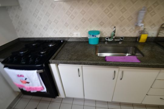 Cozinha de apartamento à venda com 1 quarto, 70m² em Conceicao, Campinas