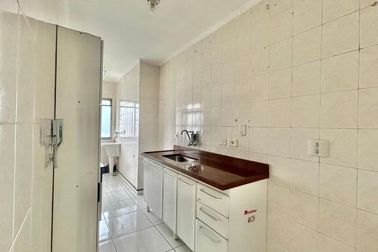 Cozinha de apartamento para alugar com 2 quartos, 62m² em Brás, São Paulo