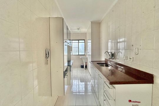 Cozinha de apartamento para alugar com 2 quartos, 62m² em Brás, São Paulo
