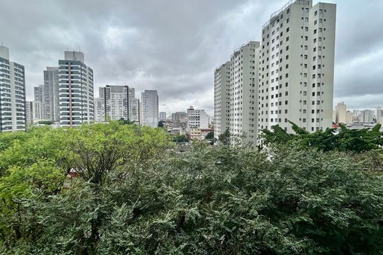 Vista Quarto 2 de apartamento para alugar com 2 quartos, 62m² em Brás, São Paulo