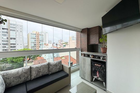 Sacada de apartamento à venda com 2 quartos, 70m² em Vila Dayse, São Bernardo do Campo