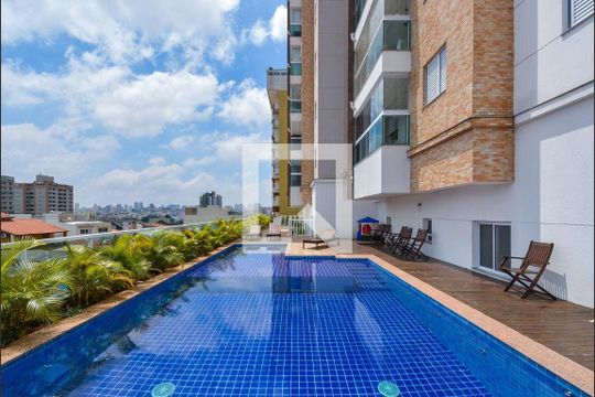 Área comum - Piscina de apartamento à venda com 2 quartos, 70m² em Vila Dayse, São Bernardo do Campo