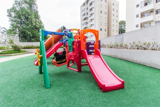 Área comum - Playground de apartamento para alugar com 1 quarto, 57m² em Vila Nossa Senhora da Escada, Barueri