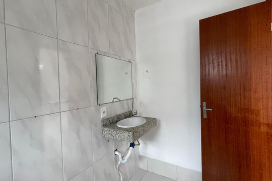 Banheíro Suíte de apartamento para alugar com 3 quartos, 75m² em Caminho Novo, Palhoça