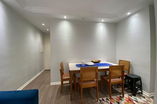 Sala de apartamento à venda com 3 quartos, 55m² em Jardim Monte Alegre, São Paulo
