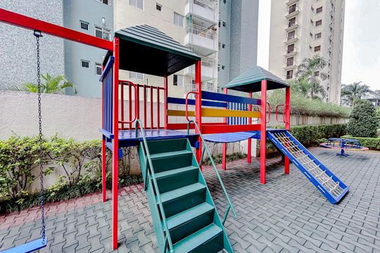 Área comum - Playground de apartamento para alugar com 4 quartos, 96m² em Vila Gomes Cardim, São Paulo