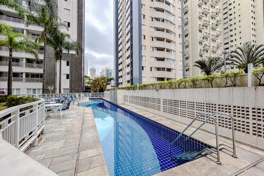 Área comum - Piscina de apartamento para alugar com 4 quartos, 96m² em Vila Gomes Cardim, São Paulo