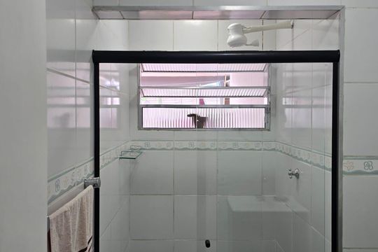 Banheiro Social de casa para alugar com 2 quartos, 60m² em Jardim Santa Maria, Guarulhos