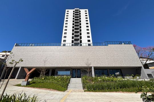 Fachada de apartamento à venda com 1 quarto, 46m² em Jardim Botânico, Porto Alegre