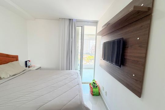 Quarto de kitnet/studio à venda com 1 quarto, 45m² em Brooklin, São Paulo