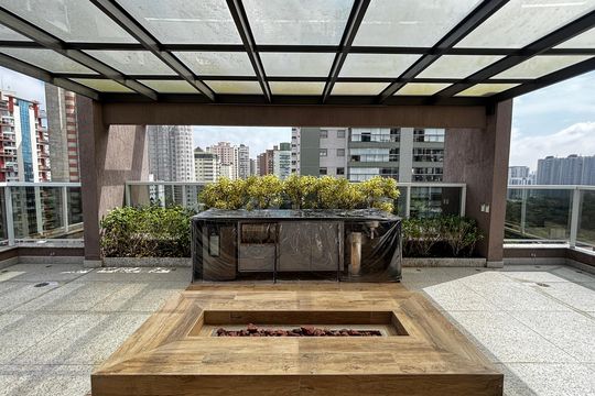 Rooftop de kitnet/studio para alugar com 1 quarto, 30m² em Jardim, Santo André