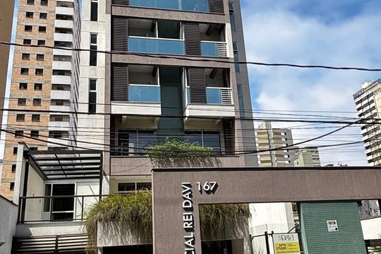 Fachada de kitnet/studio para alugar com 1 quarto, 30m² em Jardim, Santo André