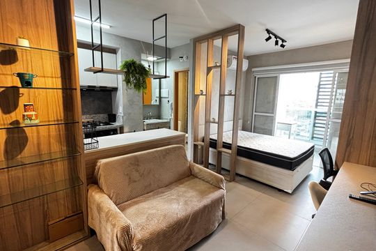 Kitnet/Studio para alugar com 1 quarto, 30m² em Jardim, Santo André