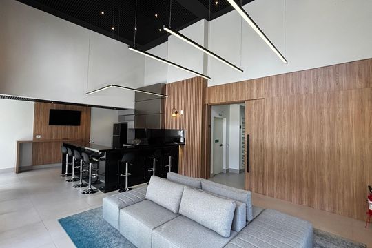 Salão de Festas de kitnet/studio para alugar com 1 quarto, 30m² em Jardim, Santo André