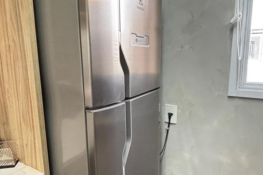 Cozinha de kitnet/studio para alugar com 1 quarto, 30m² em Jardim, Santo André