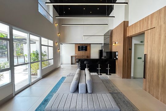 Salão de Festas de kitnet/studio para alugar com 1 quarto, 30m² em Jardim, Santo André