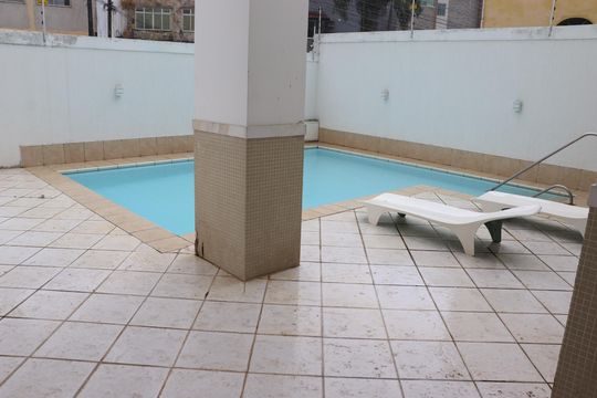 Área comum - Piscina de apartamento para alugar com 3 quartos, 110m² em Parque Tamandaré, Campos dos Goytacazes