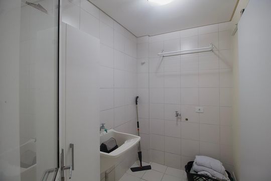 Área de Serviço de apartamento à venda com 3 quartos, 79m² em Campina do Siqueira, Curitiba