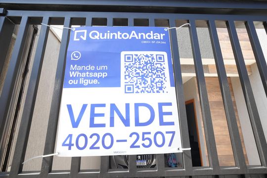 Placa de casa à venda com 2 quartos, 90m² em Campestre, Santo André