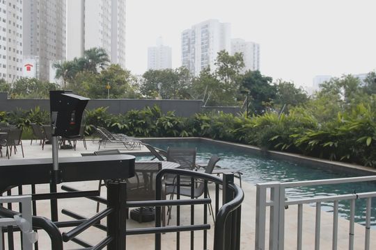 Piscina de apartamento para alugar com 2 quartos, 39m² em Socorro, São Paulo