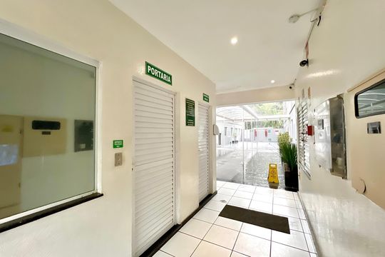Área comum - Portaria de apartamento para alugar com 2 quartos, 45m² em Borboleta, Juiz de Fora