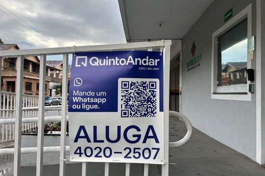 Placa de apartamento para alugar com 2 quartos, 45m² em Borboleta, Juiz de Fora