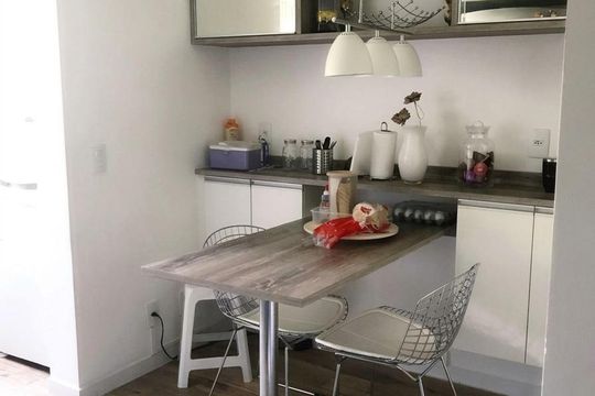 Cozinha de casa de condomínio à venda com 3 quartos, 150m² em Taquara, Rio de Janeiro