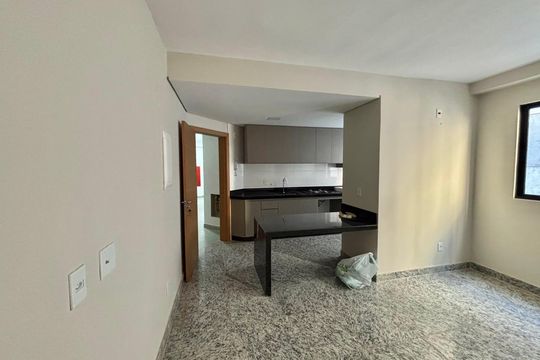 Sala de apartamento para alugar com 2 quartos, 55m² em Anchieta, Belo Horizonte