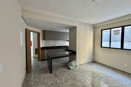 Sala de apartamento para alugar com 2 quartos, 55m² em Anchieta, Belo Horizonte