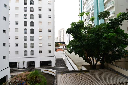 Área de Serviço - Vista de apartamento para alugar com 2 quartos, 74m² em Cambuí, Campinas