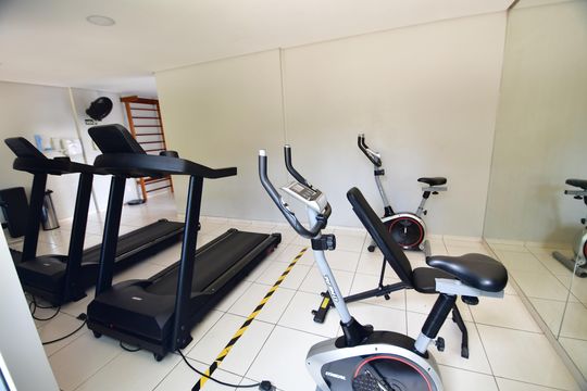 Área comum - Academia de apartamento para alugar com 2 quartos, 57m² em Vila Ipe, Hortolândia