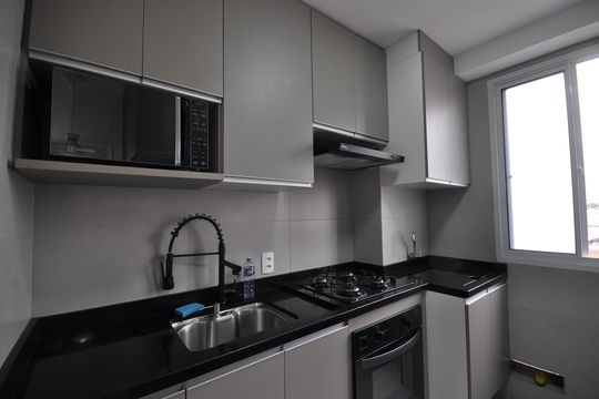 Cozinha de apartamento para alugar com 2 quartos, 35m² em Vila Guilherme, São Paulo