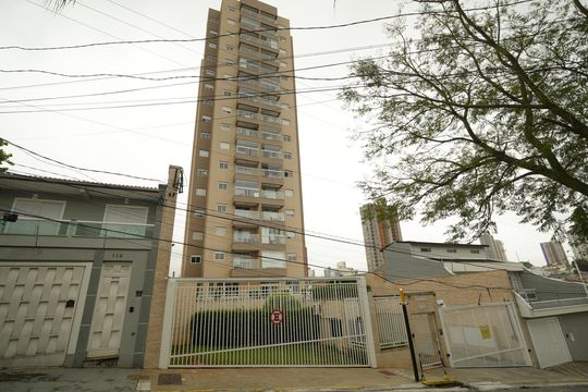 Fachada do Prédio de apartamento à venda com 2 quartos, 55m² em Santa Maria, Santo André