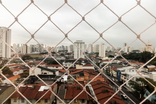 Varanda - Vista de apartamento à venda com 2 quartos, 50m² em Tatuapé, São Paulo