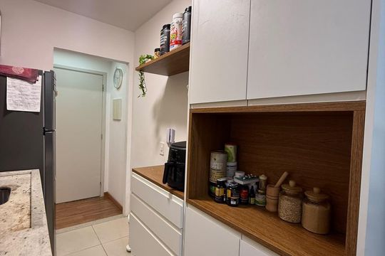 Cozinha de apartamento à venda com 2 quartos, 48m² em Mooca, São Paulo