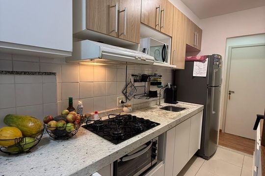 Cozinha de apartamento à venda com 2 quartos, 48m² em Mooca, São Paulo