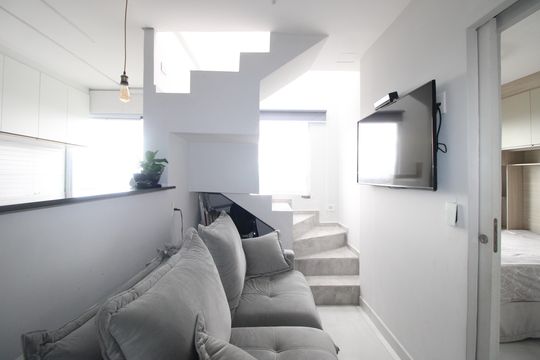 Sala de apartamento para alugar com 1 quarto, 60m² em Cidade Antônio Estêvão de Carvalho, São Paulo
