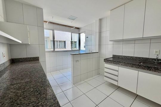 Cozinha e Área de Serviço de apartamento à venda com 3 quartos, 89m² em Buritis, Belo Horizonte