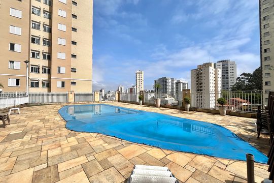 Área comum - Piscina de apartamento para alugar com 3 quartos, 73m² em Vila Campestre, São Paulo