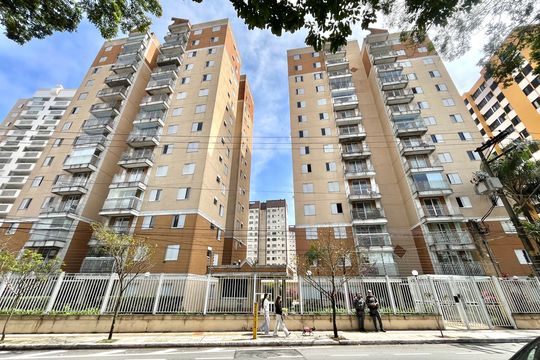 Fachada de apartamento para alugar com 3 quartos, 73m² em Vila Campestre, São Paulo