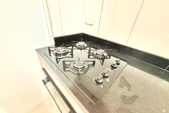 Cozinha de apartamento à venda com 2 quartos, 50m² em Burgo Paulista, São Paulo