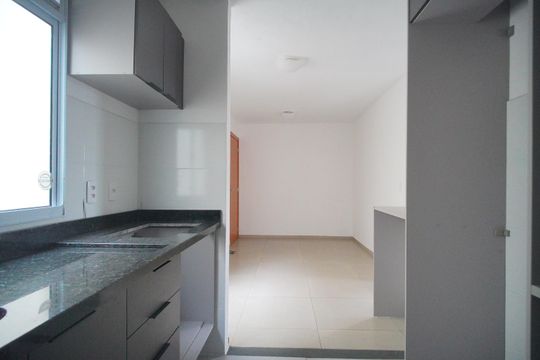 Cozinha de apartamento para alugar com 2 quartos, 44m² em Santos Dumont, São Leopoldo