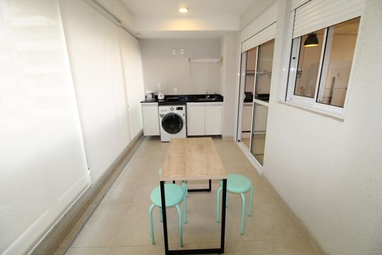 Sacada de apartamento para alugar com 1 quarto, 40m² em Altos do Esplanada, São José dos Campos