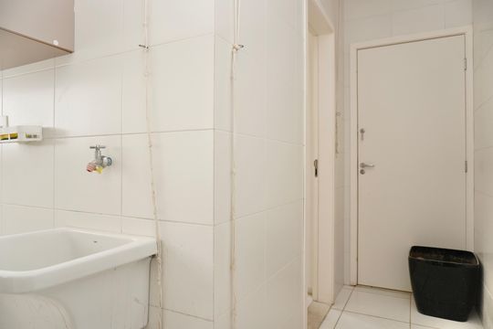 Área de Serviço de apartamento à venda com 4 quartos, 123m² em Buritis, Belo Horizonte